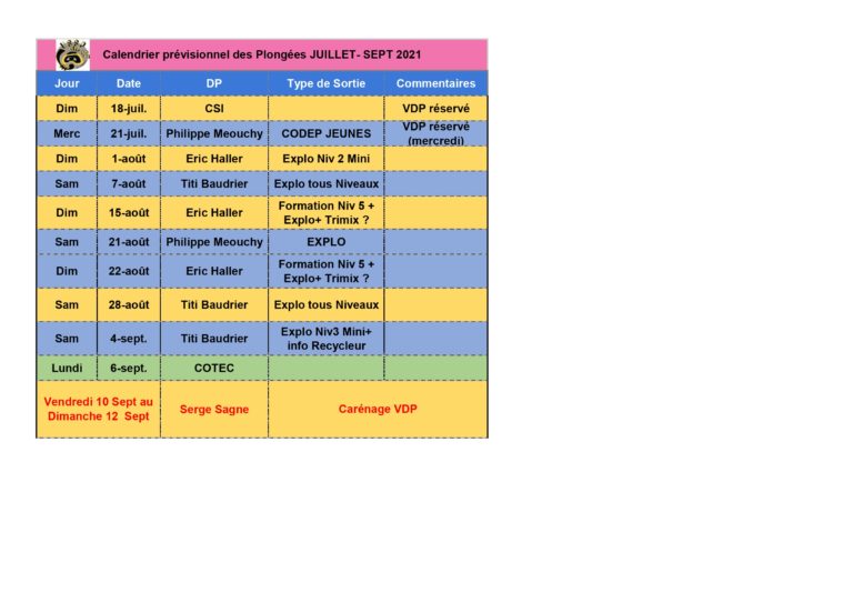 Calendrier Des Sorties Des épisodes Bl Calendrier des Sorties – USSP